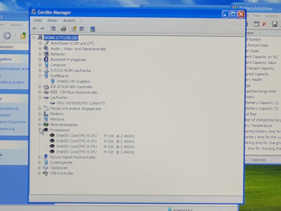 HP ProBook Windows XP Gamer Notebook 500GB 4GB Laptop 15,6" COM in Fellbach