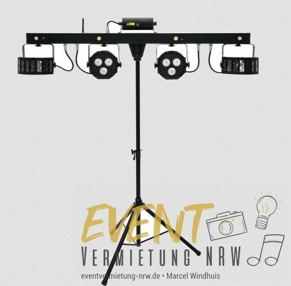✅ Lichtanlage mieten Eurolite KLS | LED Laser Spots Nebelmaschine in Kamp-Lintfort