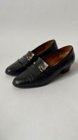 Vintage Schuhe Schwarz Leder Slipper Gucci preppy Niedersachsen - Lüneburg Vorschau