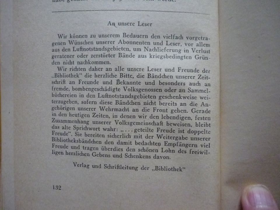 Tja von Ludwig Thoma 1940-er Jahre Ernste und heitere Geschichten in Schriesheim