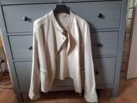 S Oliver Lederjacke Creme Beige Echtleder Gr. 38 Nordrhein-Westfalen - Mönchengladbach Vorschau