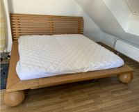 Doppelbett, massiv Buche, inkl. Lattenroste u.Matratzen Bayern - Maisach Vorschau