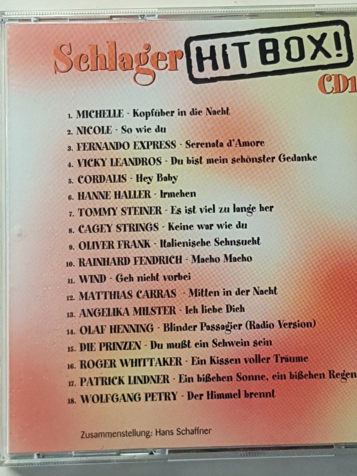 Vintage CDs HIT BOX 1 , 2 & 3 Rarität etwas für Sammler alter CDs in Albstadt