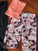 Laufhose - Radler - Bermuda + Shirt 2T. schwarz/rosé - Gr. M/L Saarbrücken-Mitte - St Johann Vorschau