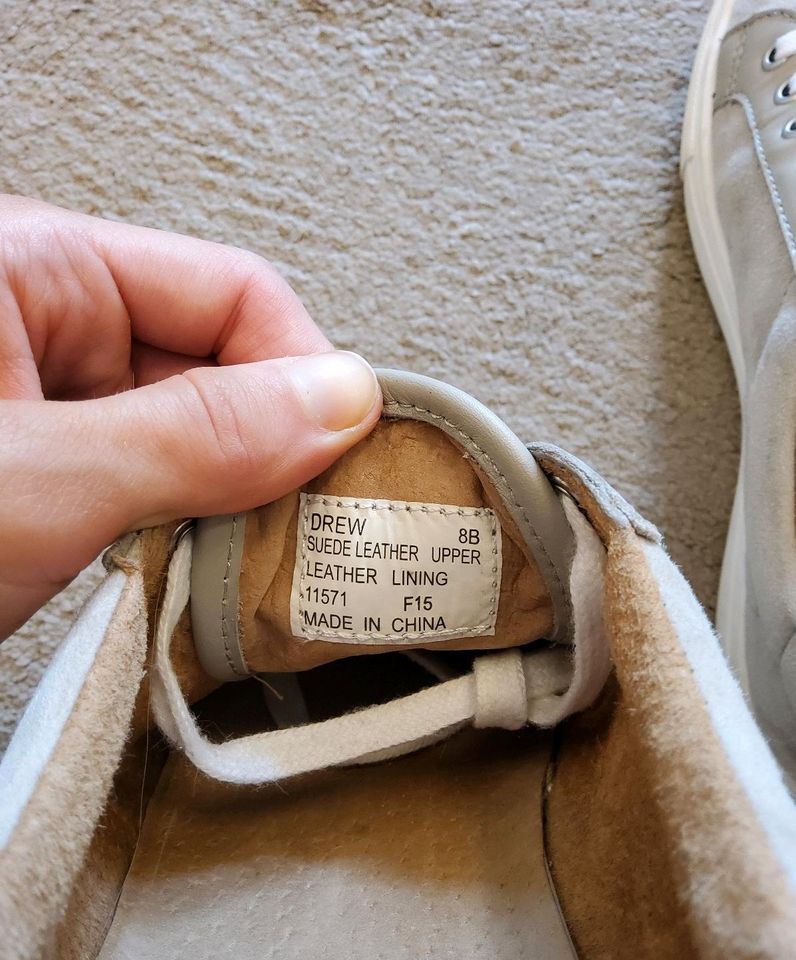 Polo Ralph Lauren Sneaker Wildleder beige weiß hellgrau 39 in Tübingen