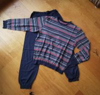 AMMANN Schlafanzug Pyjama Lounge Hose Shirt Gr L 52 Grau-Rot Niedersachsen - Buxtehude Vorschau