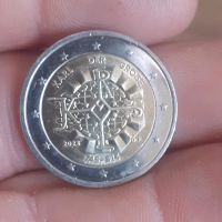 2 Euro Münze Karl der Große DF Fehlprägung? Niedersachsen - Nordhorn Vorschau