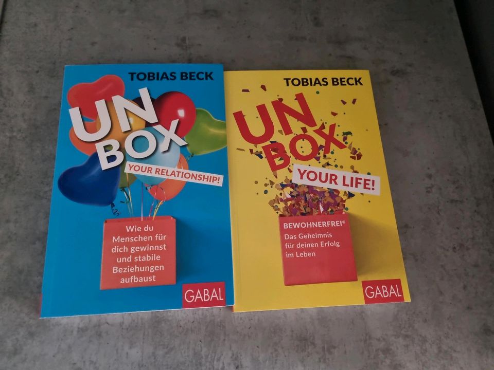 Tobias Beck Bücher unbox you life unbox your relationship in Landshut