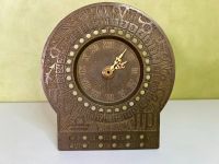Massiv Messing Uhr Vintage mit Tages- und Monatsanzeiger (466gr) Nordrhein-Westfalen - Bocholt Vorschau