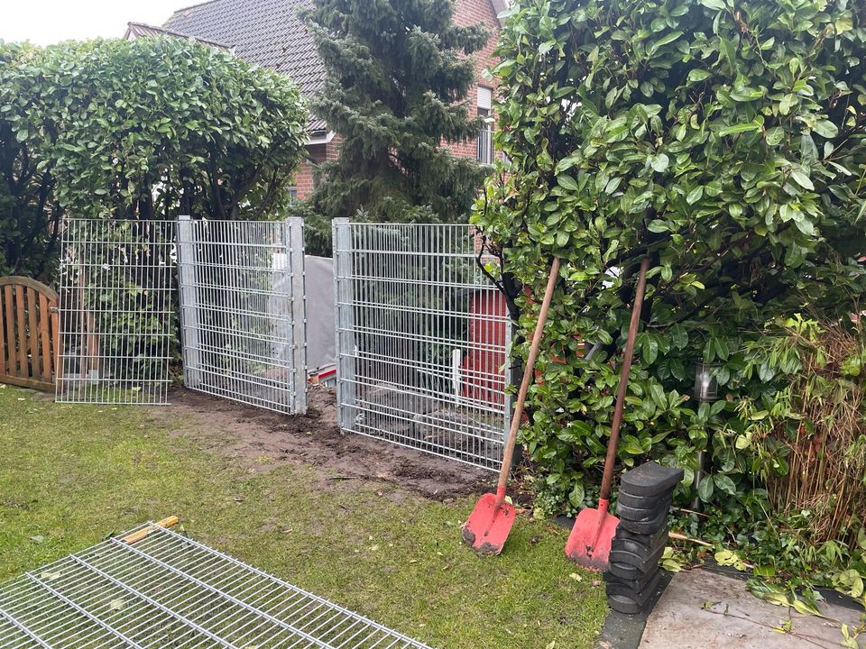 Zaunbau Gabionen Material+Montage Stabgitterzaun Stabmatten in Dorsten