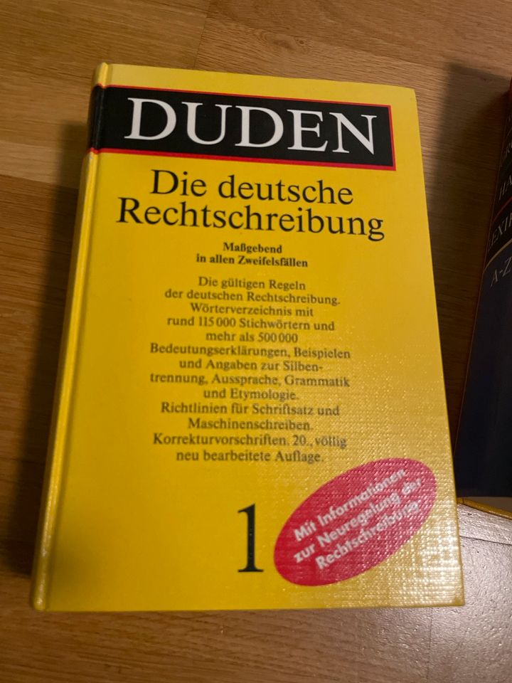 Duden Deutsche Rechtschreibung & Meyers Großes Hand Lexikon A-Z in Köln