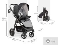 Kinderwagen Komplettpaket Isofixstation, Maxi Cosi, Buggy , Wanne Saarland - Quierschied Vorschau