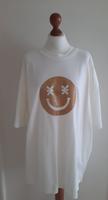 Shirt (weiß mit Smiley) von Karo Kauer NEU Hessen - Hohenstein Vorschau