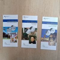 3 Flyer für 10 Euro Sammlermünzen ohne Münzen Bayern - Weiden (Oberpfalz) Vorschau