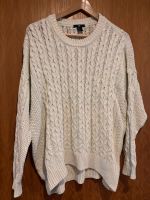 Strickpulli H&M Größe M Oversize beige Rheinland-Pfalz - Üttfeld Vorschau