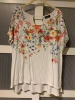 Tunika Shirt von Yessica Größe XL 48 50 weiß mit Blumenmuster an Hessen - Langen (Hessen) Vorschau