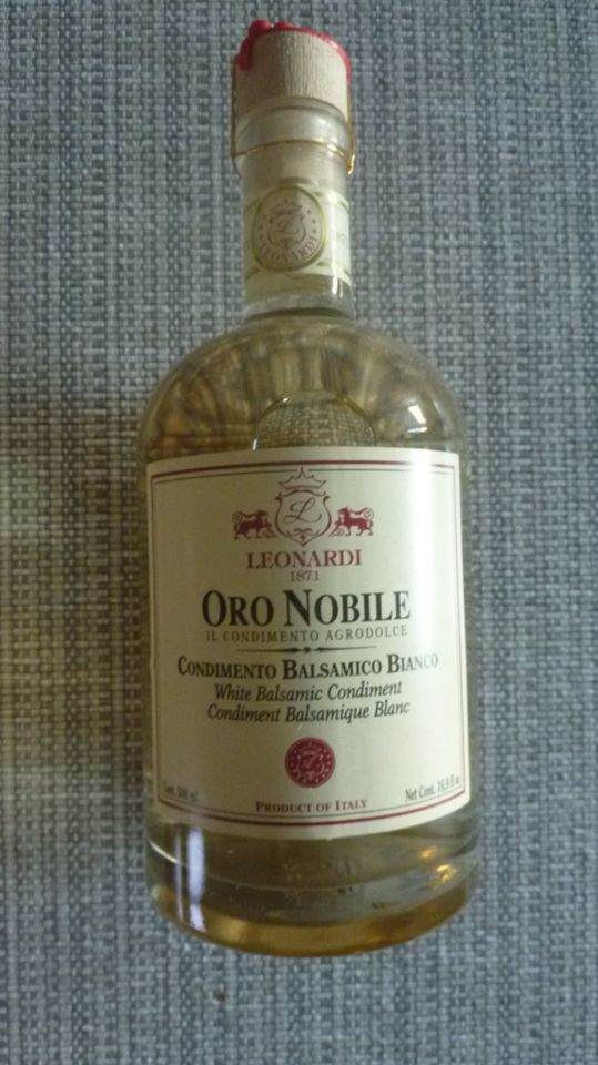 Balsamico Oro Nobile Condimento Agrodolce Bianco Acetaia Leonardi in Schopfheim