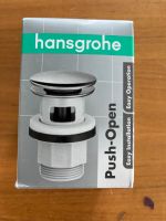 Hansgrohe Push-Open (Ablaufgarnitur) Hessen - Neu-Isenburg Vorschau