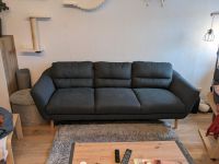 Sofa / Couch Dreisitzer Home24 grau, Stoff Köln - Kalk Vorschau