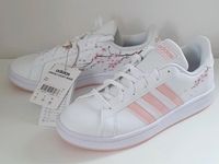 Original Adidas Sneaker Schuhe Damen Mädchen in 38 weiss rosa DIY Nordrhein-Westfalen - Minden Vorschau