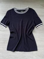 Edles Only Damen Shirt Gr. S dunkelblau weiß mit Glanz neuwertig Rheinland-Pfalz - Budenheim Vorschau