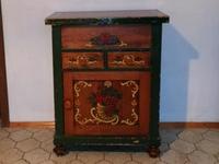 Vintage Bauernmöbel Beistellschrank Komode Schränkchen DRP Rheinland-Pfalz - Landau in der Pfalz Vorschau