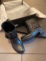 Original Philipp Plein Biker Boots Gr.38 Nieten Schwar 495,- Düsseldorf - Friedrichstadt Vorschau