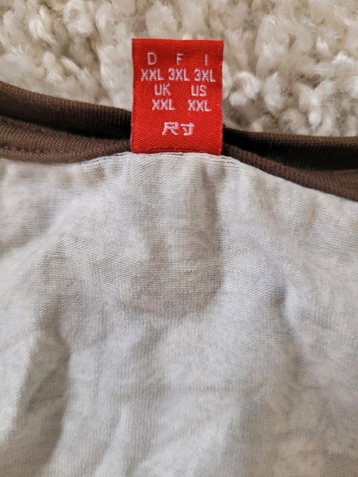 ESprit Top in XXL 95%Baumwolle in Vettweiß