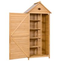 Costway OP70313 Holz Gartenhaus, Gerätehaus 70x36x177 cm Nordrhein-Westfalen - Werne Vorschau