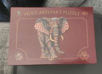 Holzpuzzle Elefant, ca. DIN A3 Bayern - Deining Vorschau