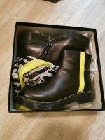 Gerry Weber Boots Leder Gr. 40 schwarz neon Leder Tuch Leo Sachsen-Anhalt - Timmenrode Vorschau