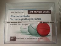 Last Minute Check Pharmazeutische Technologie / Biopharmazie Mülheim - Köln Flittard Vorschau