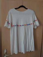 Süßes weißes Sommerkleid/ Bommelkleid/ oversized Kleid Berlin - Mitte Vorschau