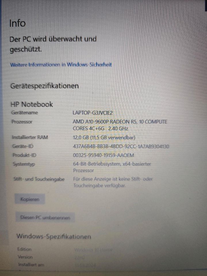 Verkaufe hp Laptop in Chemnitz