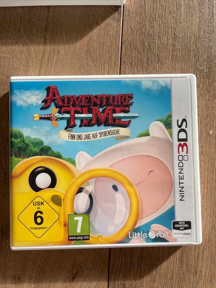 Nintendo DS Spiel Adventure Time Finn und Jake auf Spurensuche in Memmingerberg