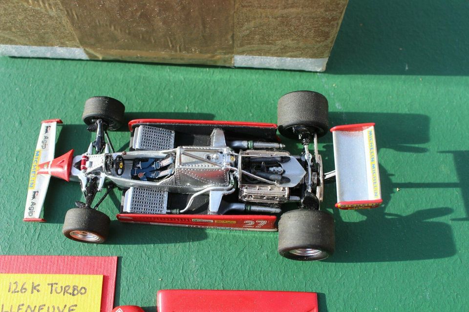 Ferrari 126 CK Turbo, 1. GP Spanien 1981, Villeneuve, 1:43, Tameo in Rüdesheim am Rhein