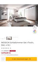 Schlafzimmer Bett mit zwei Nachttische j Nordrhein-Westfalen - Leverkusen Vorschau