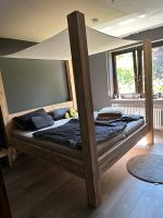 Himmelbett Massiv mit Nachttischen Matratze und Rost Komplett Bayern - Elchingen Vorschau