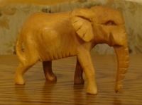 Holzfigur Elefant, Höhe ca. 9cm Vintage Berlin - Reinickendorf Vorschau