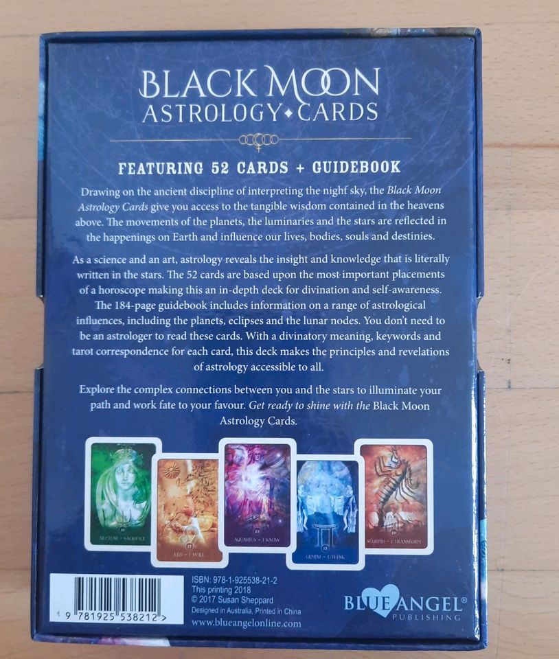 Black Moon Astrology Cards, Shepard Susan in Tutzing