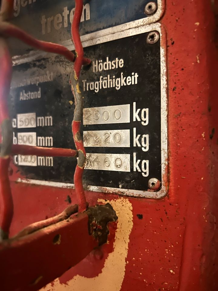 Crede Diesel Gabelstapler, ähnlich O&K, kein Jungheinrich, Still in Gudensberg