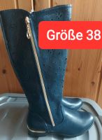 Neuer dunkel blauer Stiefel gr.38 Aachen - Kornelimünster/Walheim Vorschau