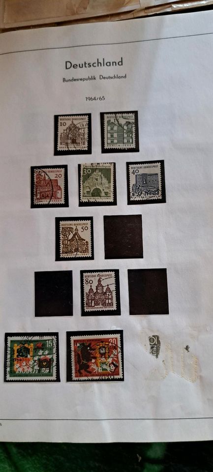 Briefmarken  Sammlung in Herschbach