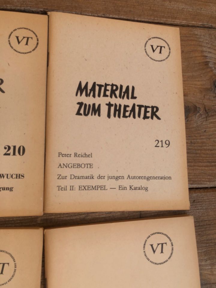 5x Material zum Theater DDR in Neustadt (Dosse)