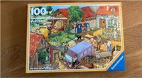 Puzzle Ravensburger, 100 Teile, Bauernhof Bayern - Polling Vorschau