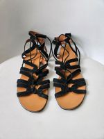 And other Stories Sandalen Leder Römersandalen schwarz Vintage Berlin - Mitte Vorschau