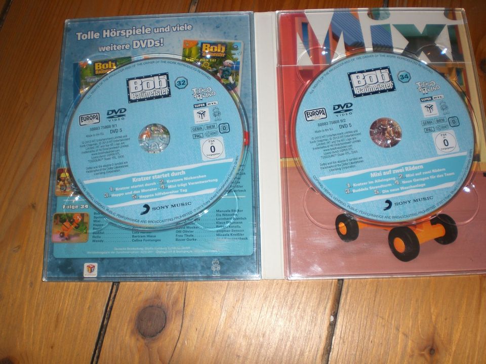 Bob der Baumeister DVD Kratzer startet Mixi auf Rädern Kinder in Merseburg