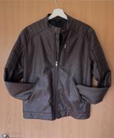 H&M Biker Lederjacke Braun Herren neuwertig Bayern - Ansbach Vorschau