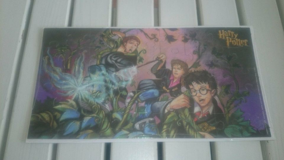 neu original verpackt Harry Potter Puzzle-Karte Brief in Syke