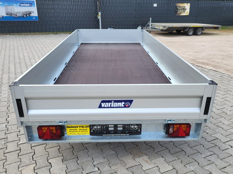 Variant 2018 P4 Hochlader PKW Anhänger 2000 kg in Südbrookmerland